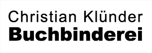Buchbinderei Kl&uuml;nder